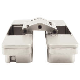 HES3D-E160 3-Way Adjustable Concealed Hinge, Dull Nickel Alt 5 - Image