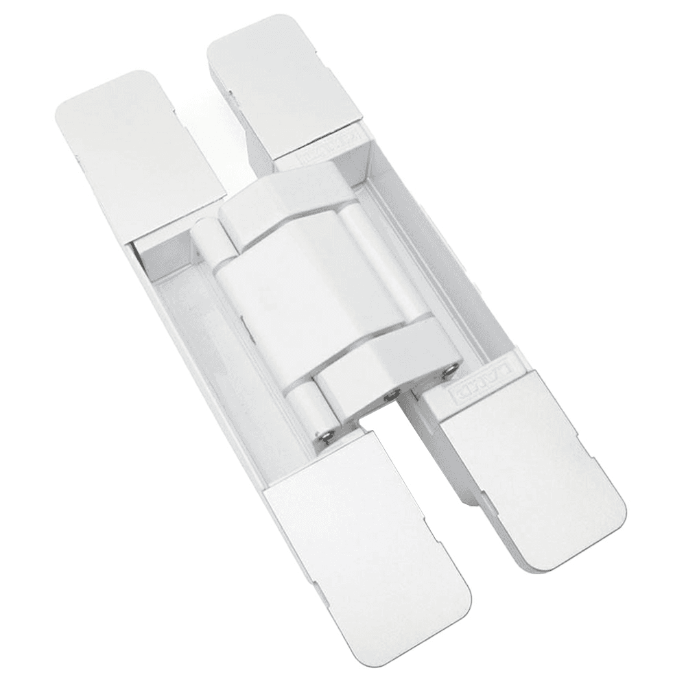 HES3D-E190 3-Way Adjustable Concealed Hinge with UL Rated, White Alt 1 - Image
