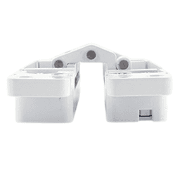 HES3D-E190 3-Way Adjustable Concealed Hinge with UL Rated, White Alt 5 - Image