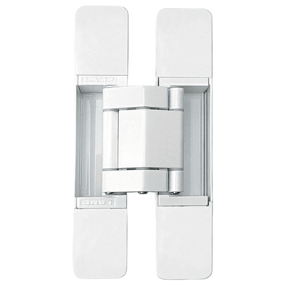 HES3D-E190 3-Way Adjustable Concealed Hinge with UL Rated, White Main - Image
