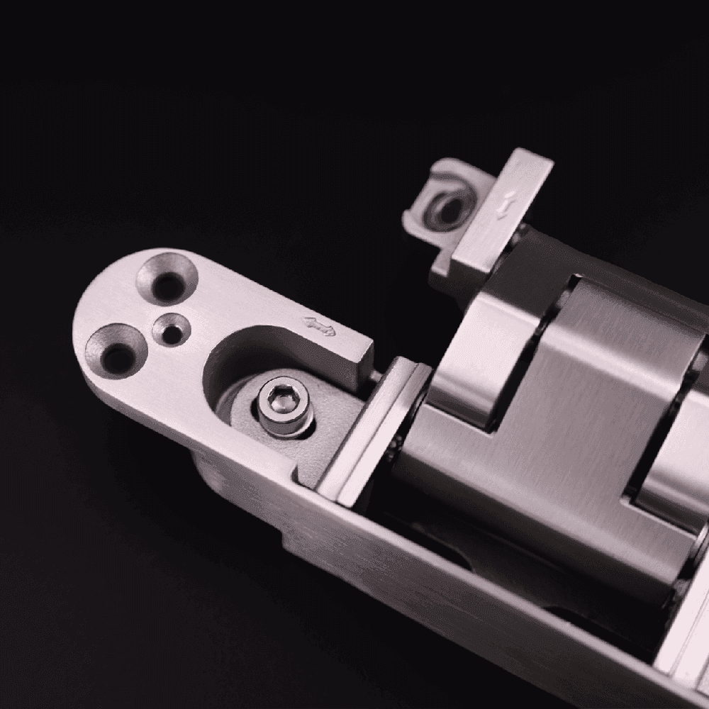 HGS3D 304 Stainless Steel Concealed Hinge, Plain Alt 12 - Image