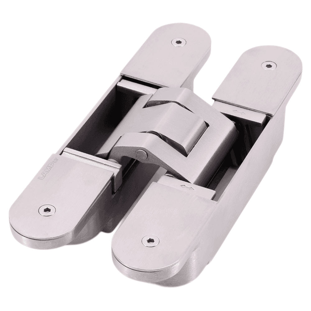 HGS3D 304 Stainless Steel Concealed Hinge, Plain Alt 4 - Image