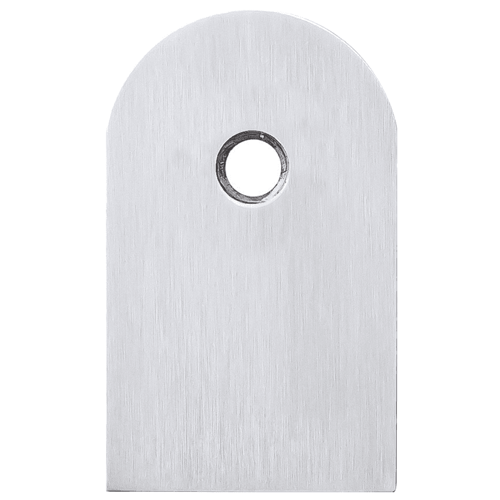 1-3/16" x 1-15/16" Round Cover Plate for HGS3D, Satin Main - Image