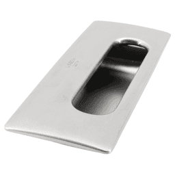 6-5/16" Cabinet Recessed Flush Pull, Satin Alt 1 - Image
