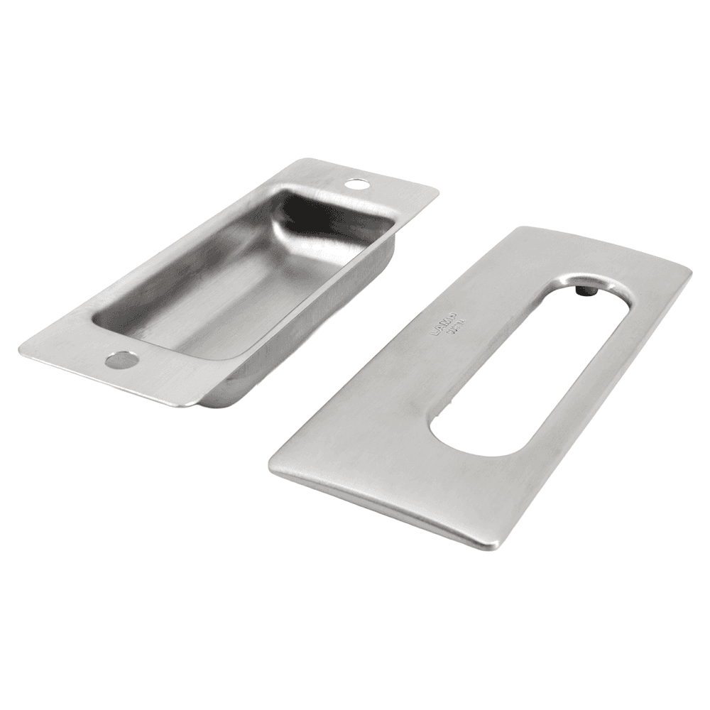 6-5/16" Cabinet Recessed Flush Pull, Satin Alt 3 - Image