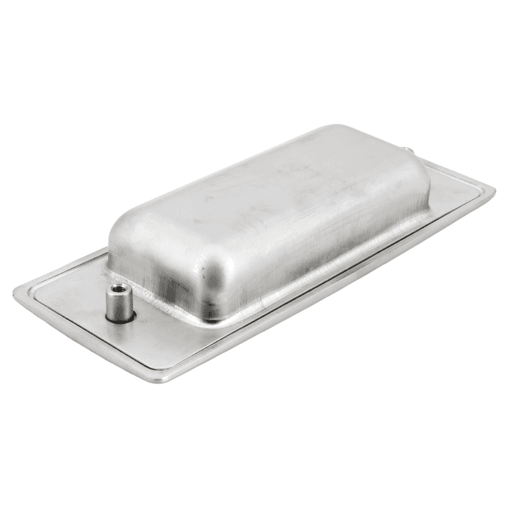 6-5/16" Cabinet Recessed Flush Pull, Satin Alt 4 - Image