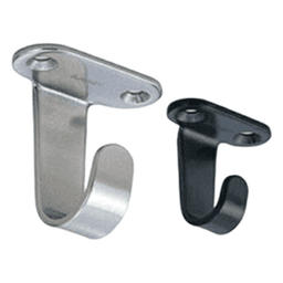 47mm Stainless Steel Hook, Black Alt 1 - Image