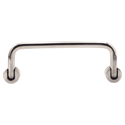 4-3/4" Folding Cabinet Handle Pull, Mirror Alt 2 - Image