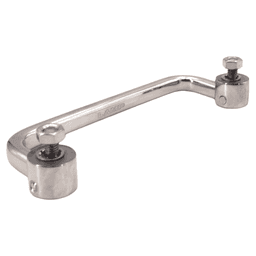 4-3/4" Folding Cabinet Handle Pull, Mirror Alt 3 - Image