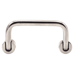 3-1/8" Folding Cabinet Handle Pull, Mirror Alt 1 - Image