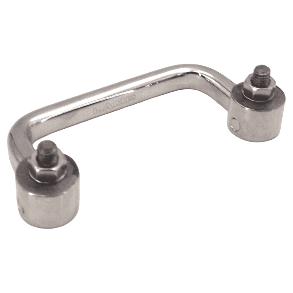 3-1/8" Folding Cabinet Handle Pull, Mirror Alt 4 - Image