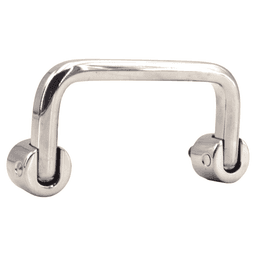 3-1/8" Folding Cabinet Handle Pull, Mirror Main - Image