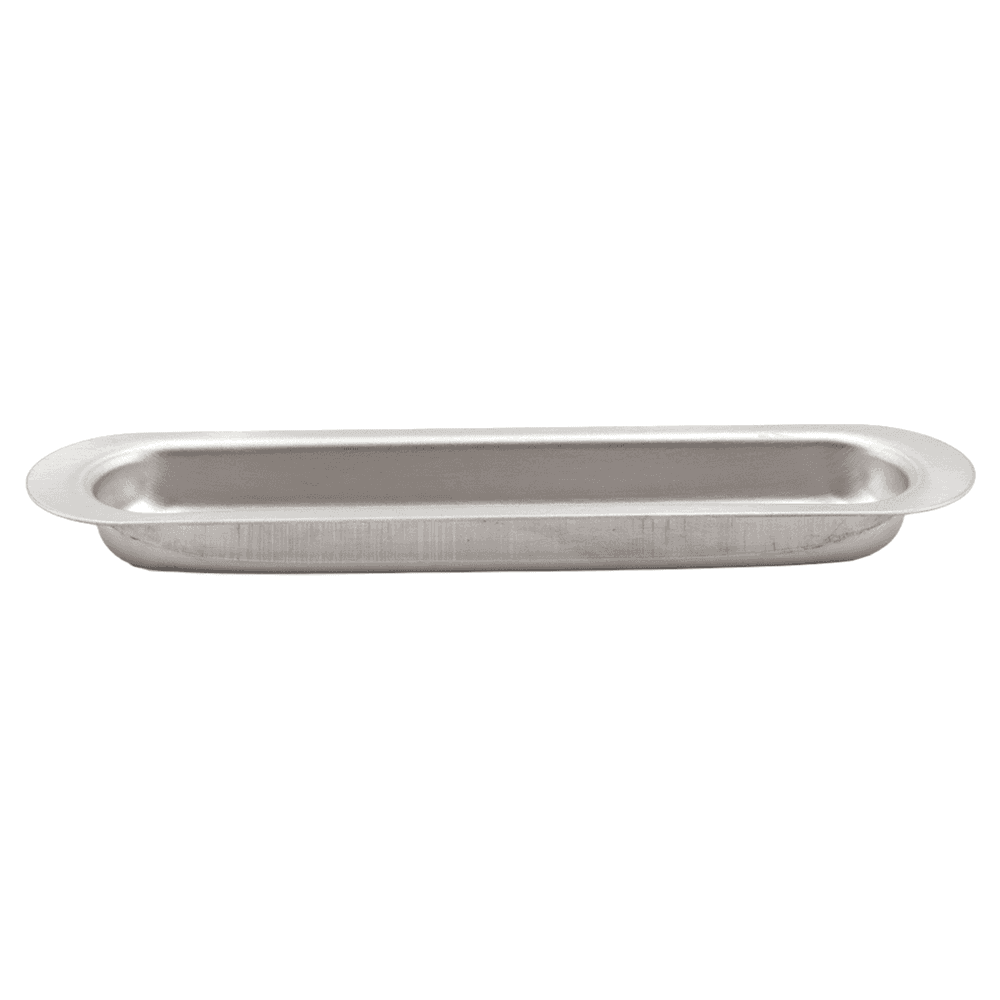 5-7/8" Recessed Flush Pull, Satin Alt 2 - Image