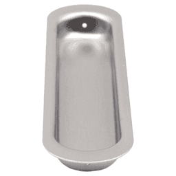 5-7/8" Recessed Flush Pull, Satin Alt 3 - Image