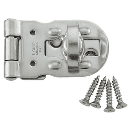 1-5/8" Screw-On Flathead Hasp, Polished Main - Image