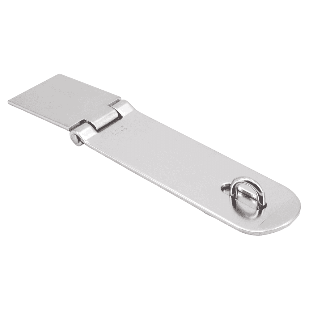 6" Hasp Weld-On, Electro Polished Alt 2 - Image
