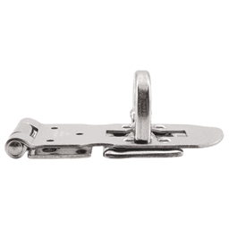 2-61/64" Screw-On Flathead Hasp, Polished Alt 1 - Image