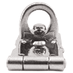 2-61/64" Screw-On Flathead Hasp, Polished Alt 2 - Image