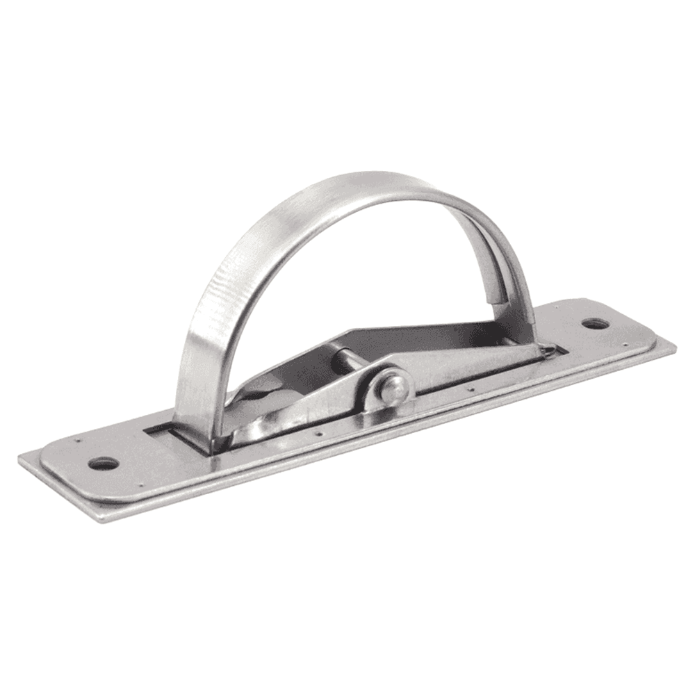 HR-110 15/16" x 4-5/16" Hatch Pull, Satin Alt 2 - Image