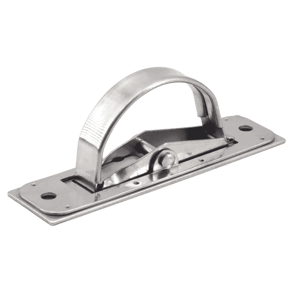 15/16" x 3-9/16" Hatch Pull, Satin Alt 1 - Image