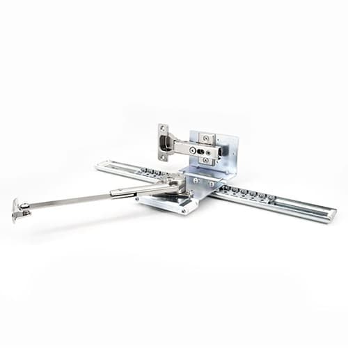14&quot; Single Soft-Closing Flipper Door Mechanism, 15mm - 20mm Door Thickness Alt 1 - Image