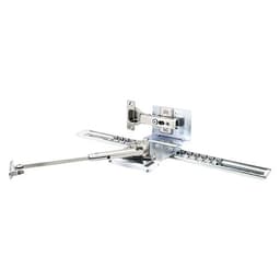 16" Single Soft-Closing Receding Door Mechanism, Nickel, 18mm - 30mm Door Thickness - Alt Image 3