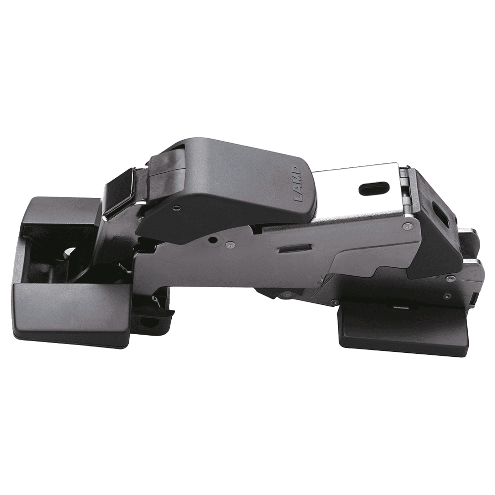 160° Opening Concealed Hinge, Soft-Close, Black Nickel Alt 1 - Image