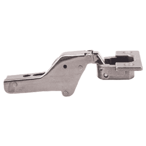 93° Opening Standard Euro Hinge, Free Swinging, Black Nickel, Inset Alt 2 - Image