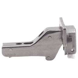 93° Opening Standard Euro Hinge, Self Closing, Black Nickel, Inset Alt 3 - Image