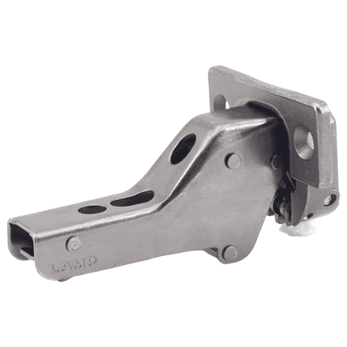 93° Opening Standard Euro Hinge, Self Closing, Black Nickel, Inset Alt 4 - Image