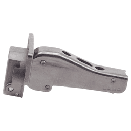 93° Opening Standard Euro Hinge, Self Closing, 5/8" Overlay, Black Nicke, Screw-On Alt 4 - Image