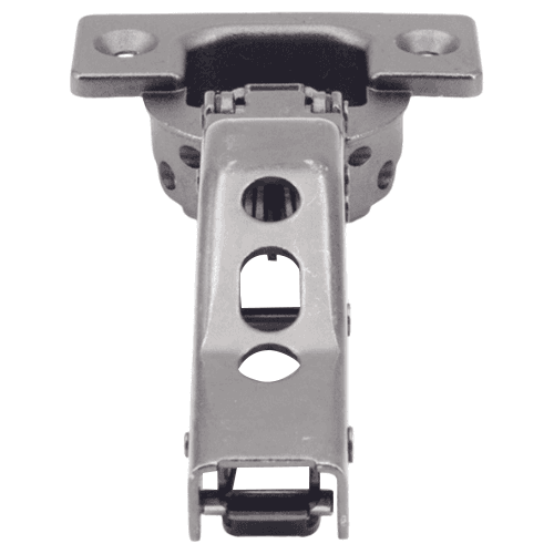 93° Opening Standard Euro Hinge, Self Closing, 5/8" Overlay, Black Nicke, Screw-On Alt 7 - Image
