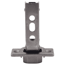 93° Opening Standard Euro Hinge, Self Closing, 1" Overlay, Black Nickel Alt 6 - Image
