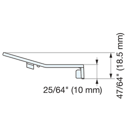 Safety Cover for Half Overlay, Gray Alt 6 - Image
