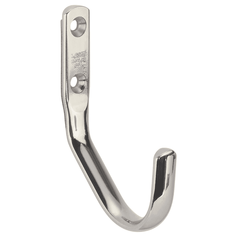 74mm Stainless Steel Hook, Mirror Main - Image