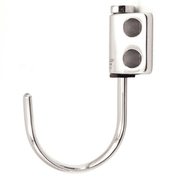 110mm Stainless Steel Hook, Polished Alt 3 - Image