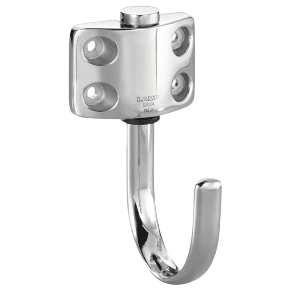 110mm Stainless Steel Hook, Polished Main - Image