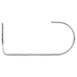 180mm Stainless Steel Hook, Mirror Alt 1 - Image