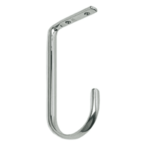 180mm Stainless Steel Hook, Mirror Alt 4 - Image