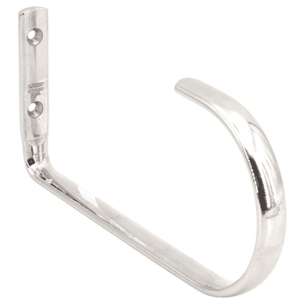 180mm Stainless Steel Hook, Mirror Main - Image