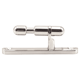 75mm Stainless Steel Hook, Polished Alt 2 - Image