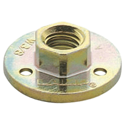8mm x 25mm Glide Base Nut, Clear Zinc Chromate Main - Image