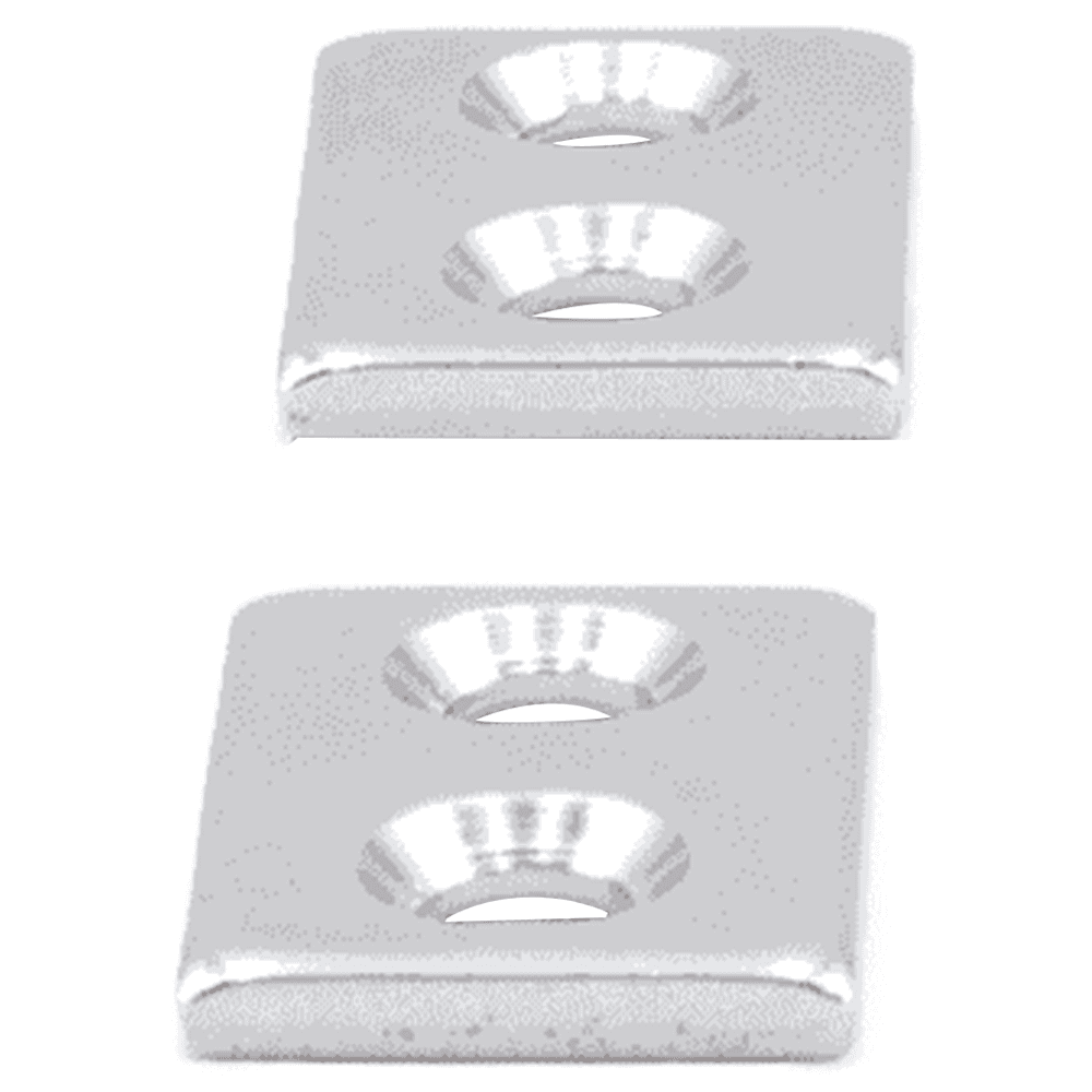 50mm Magnetic Catch, White Alt 1 - Image