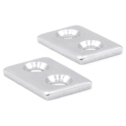 50mm Magnetic Catch, White Alt 11 - Image