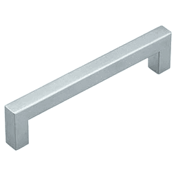 288mm Square Handle Pull, Satin Main - Image