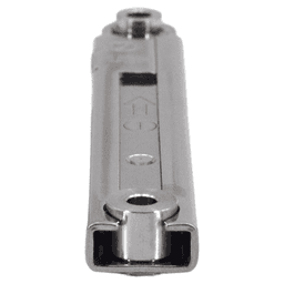 140mm Mini Lid Stay with Lock, Polished Alt 1 - Image