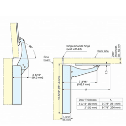 9-15/16" Heavy Duty Lift Assist Damper, Nickel Plating Alt 6 - Image