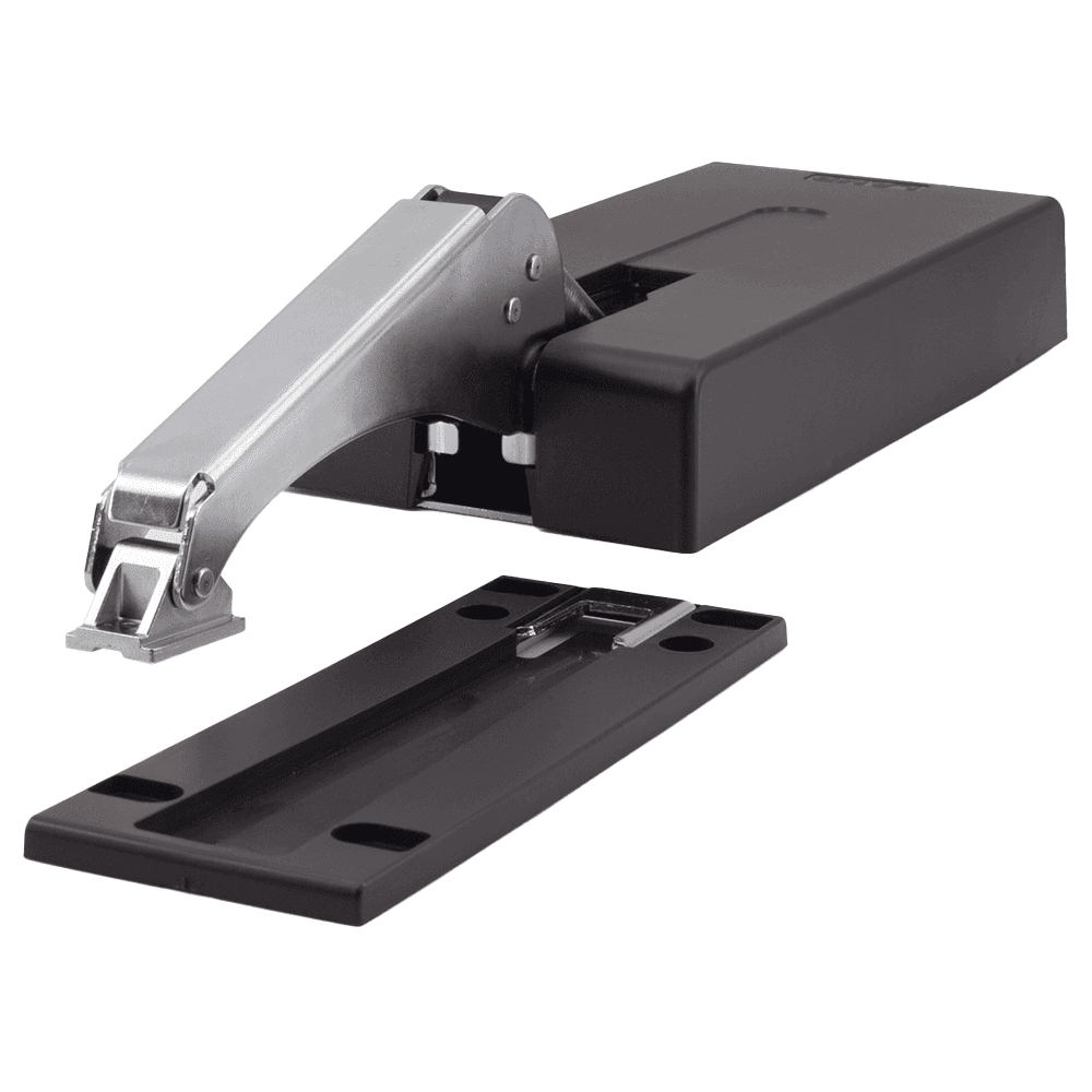 9-7/8" Heavy Duty Lift Assist Damper, Nickel Plating Alt 1 - Image