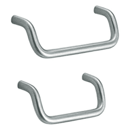 96mm 115° Handle Pull, Satin Main - Image