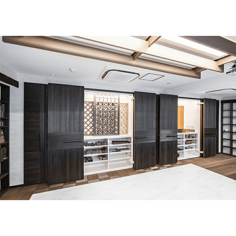 Lateral Door Opening System, 117-5/16" Black Main - Image